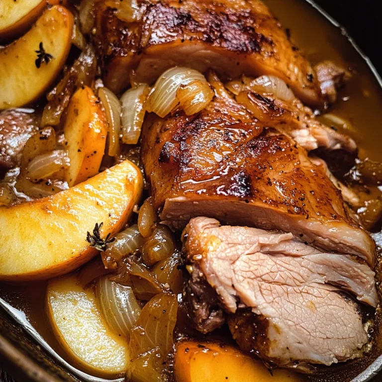 Apple Cider Braised Pork Shoulder