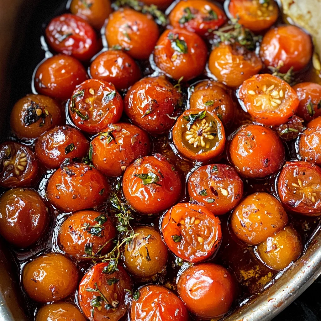 Balsamic Roasted Cherry Tomatoes Recipe