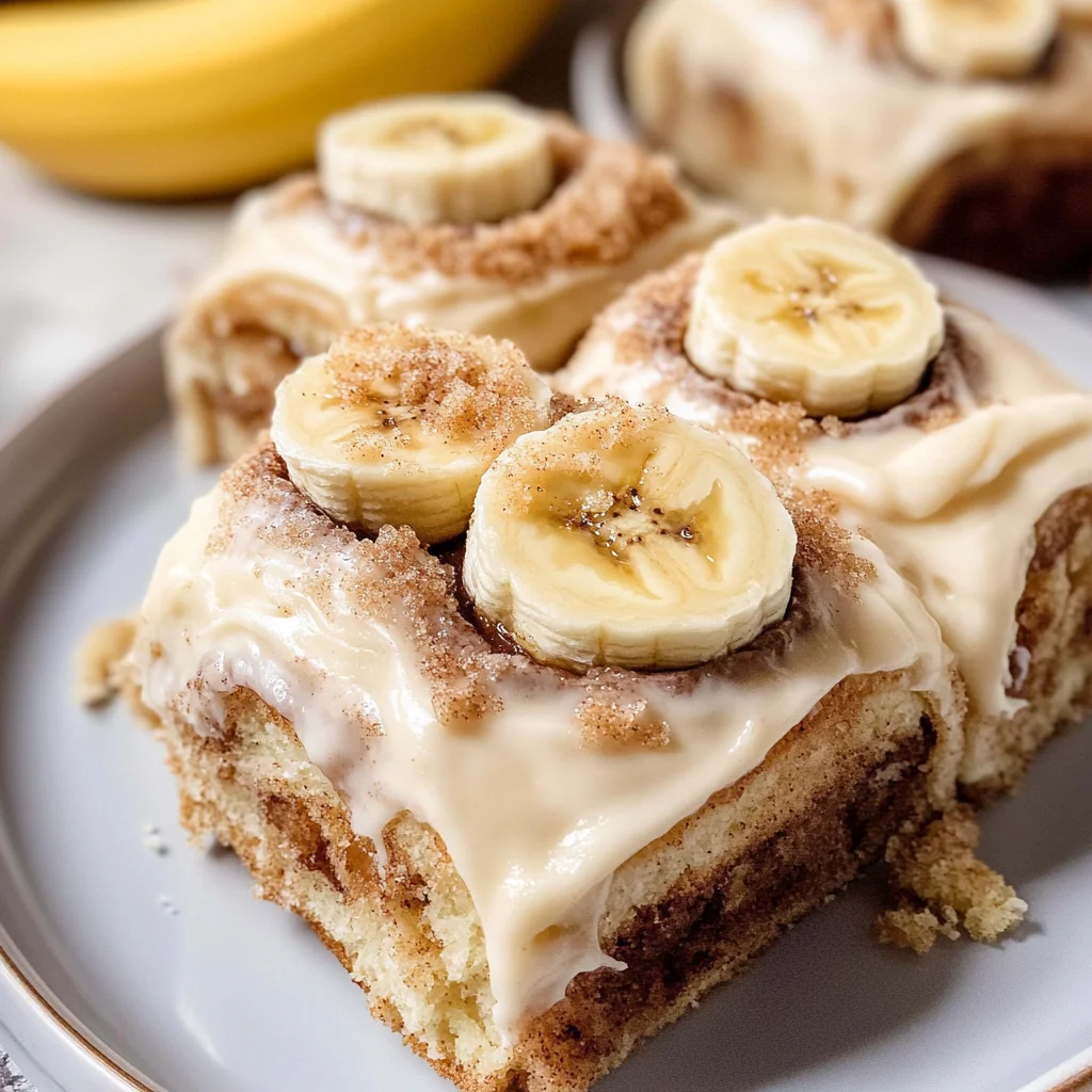 Banana Bread Cinnamon Rolls
