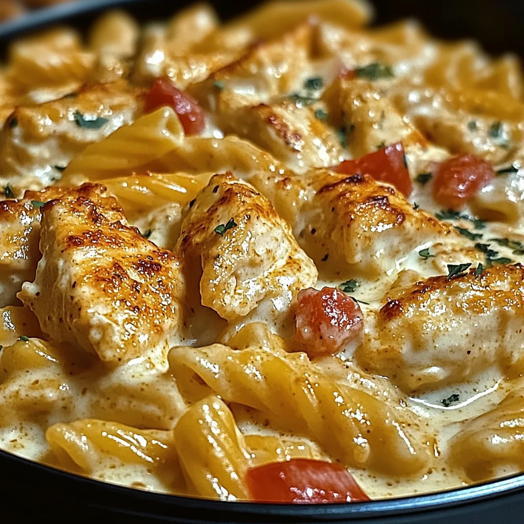Cajun Cream Cheese Chicken Pasta Bake Recipe