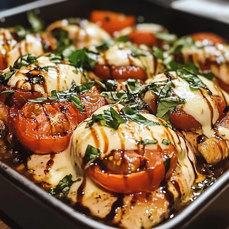 Caprese Chicken Casserole