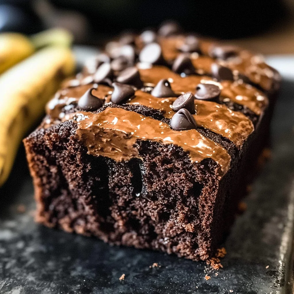 Chocolate Espresso Banana Bread