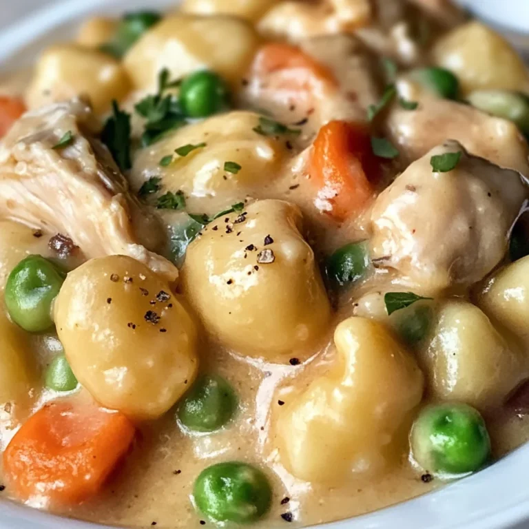 Creamy Chicken and Gnocchi Pot Pie Recipe