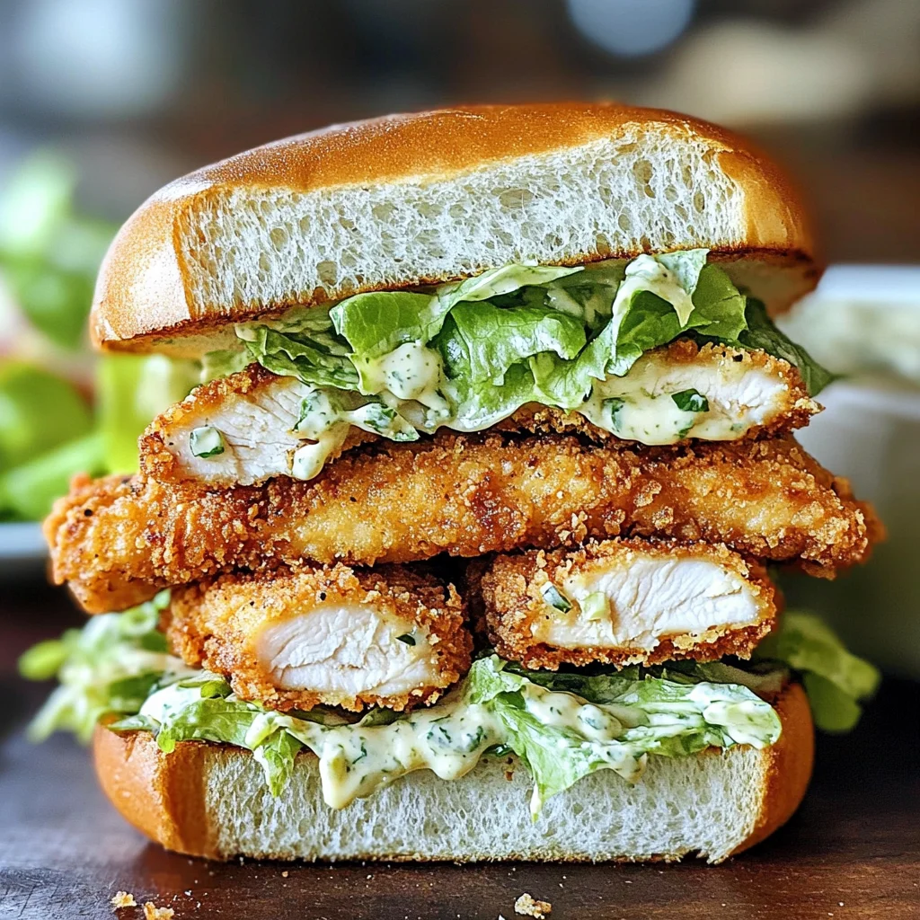 Crispy Chicken Caesar Sandwich: A Delicious Twist on a Classic Favorite