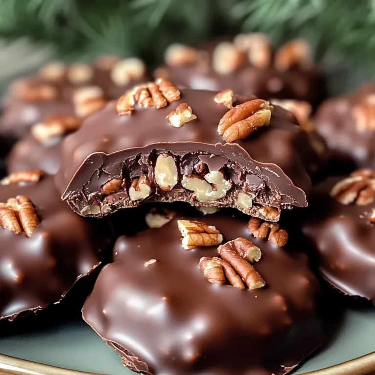 Easy Christmas Pecan Turtles