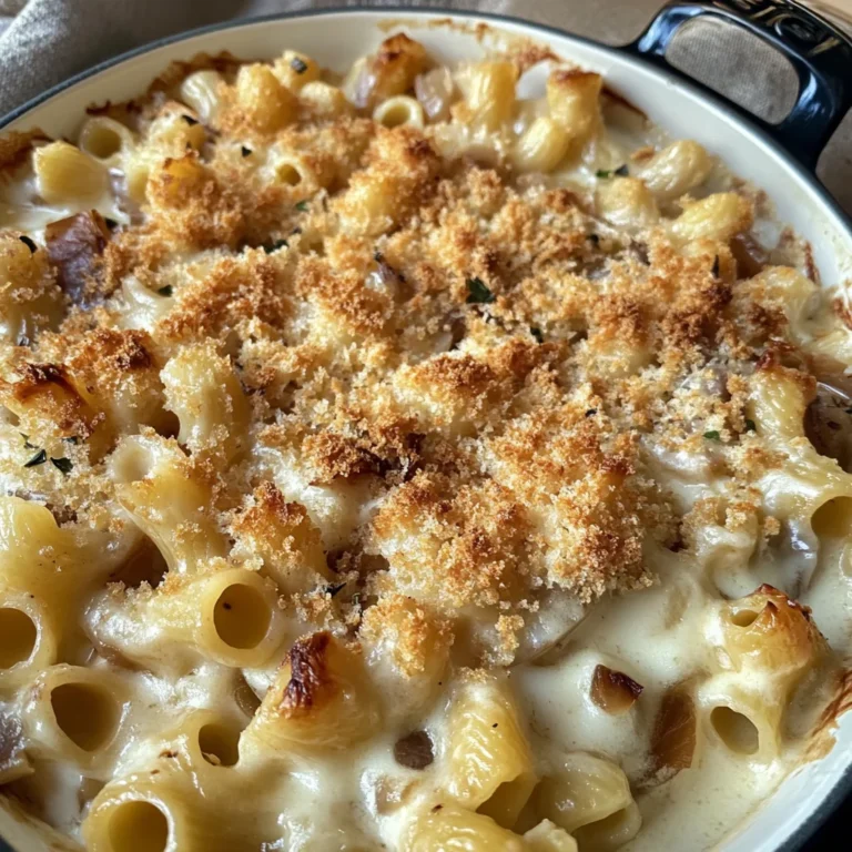 French Onion Soup Pasta Recipe
