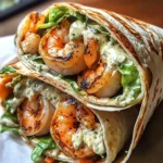 Grilled Shrimp Caesar Wraps