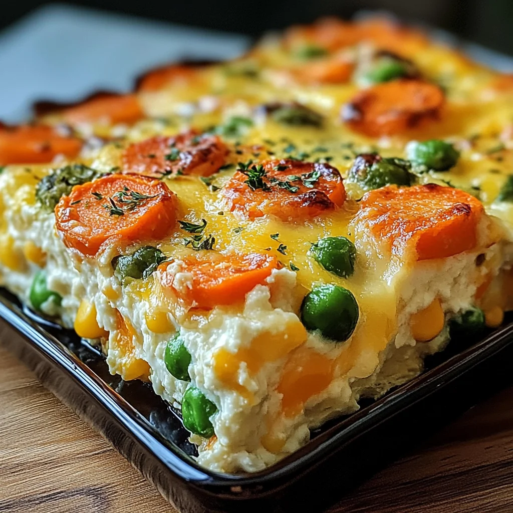 High-Protein Cottage Cheese Veggie Bake Recipe