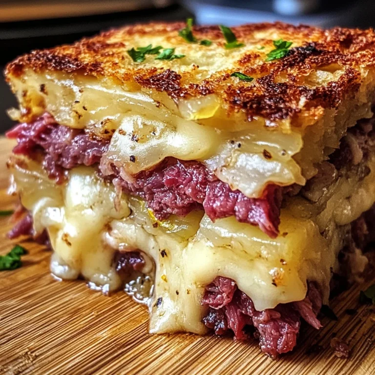 Homemade Reuben Bake