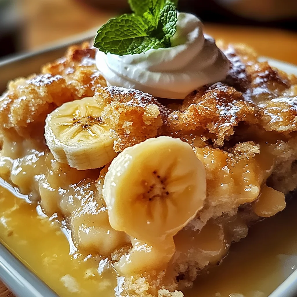 Irresistible Southern Banana Cobbler Recipe Sweet Delight