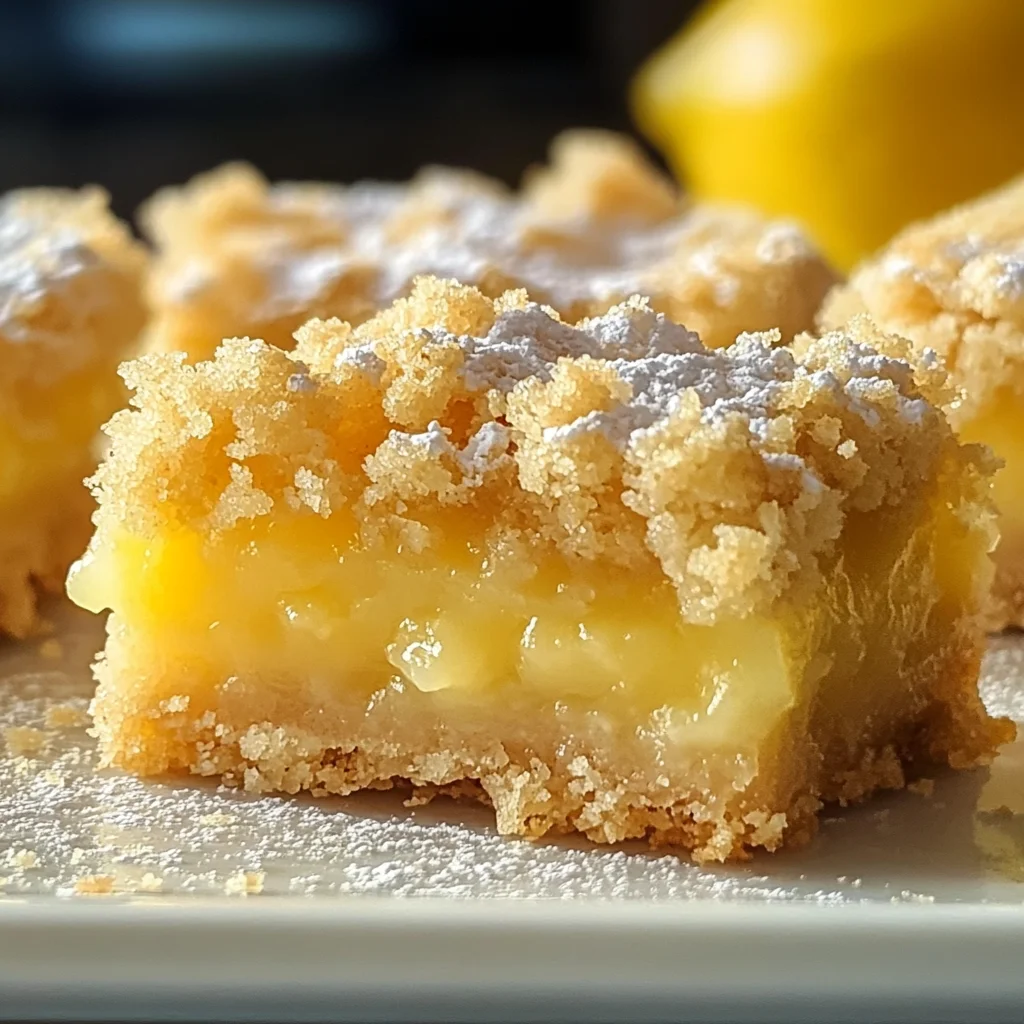 Lemon Crumb Bars