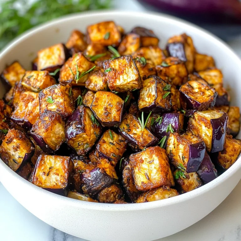 Low-Calorie Air Fryer Eggplant