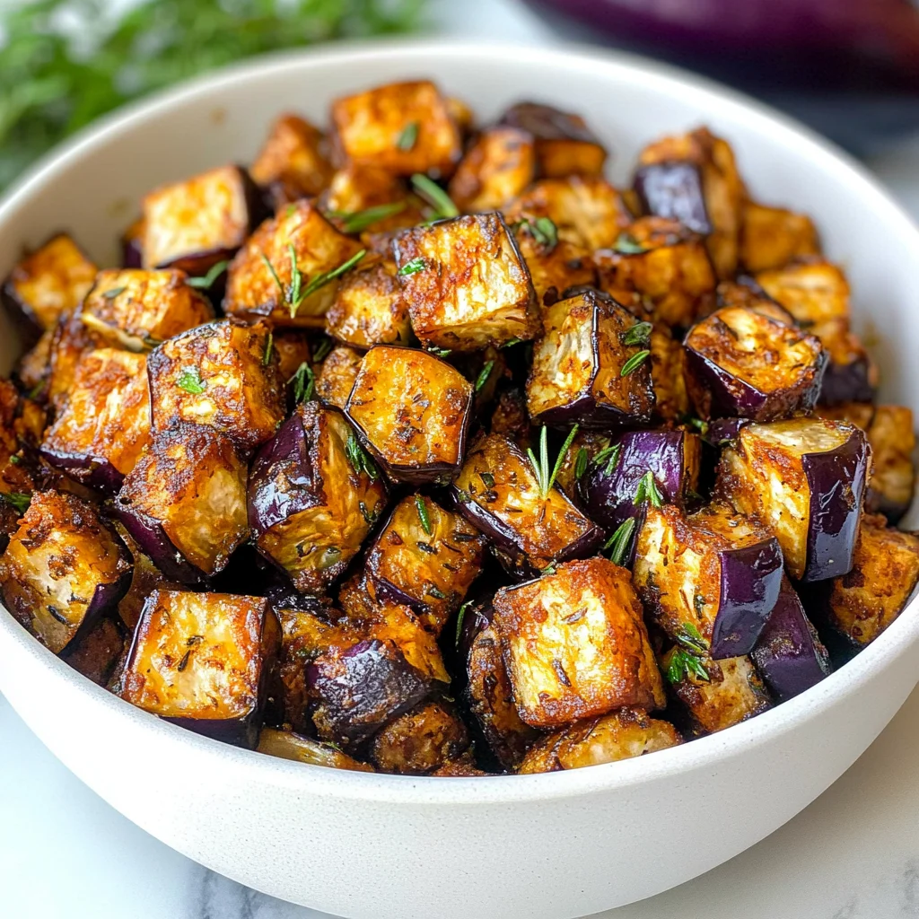 Low-Calorie Air Fryer Eggplant