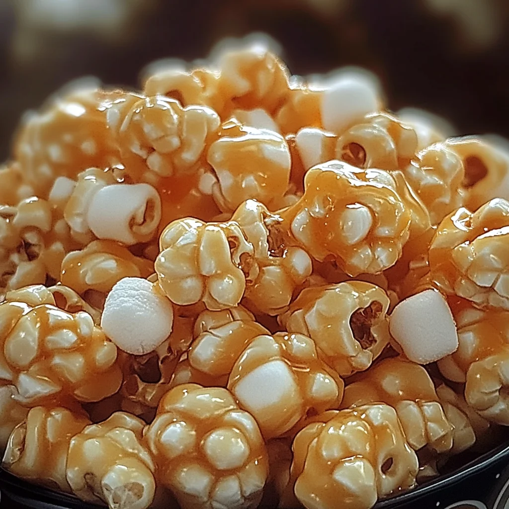 Marshmallow Caramel Corn