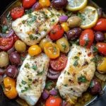 Mediterranean Baked Fish