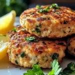Mediterranean Chicken Patties