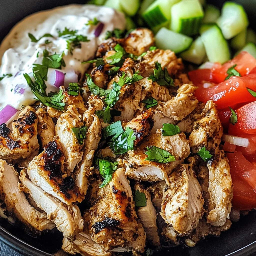 Middle Eastern Chicken Shawarma