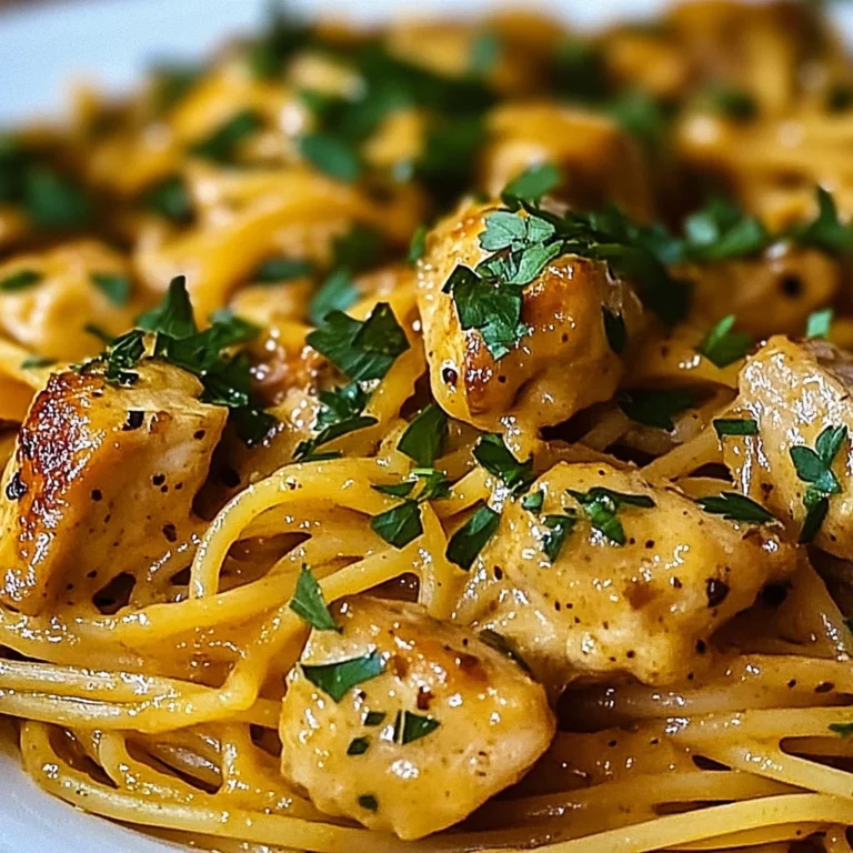 Monterey Chicken Spaghetti: A Comforting, Flavor-Packed Pasta Dish