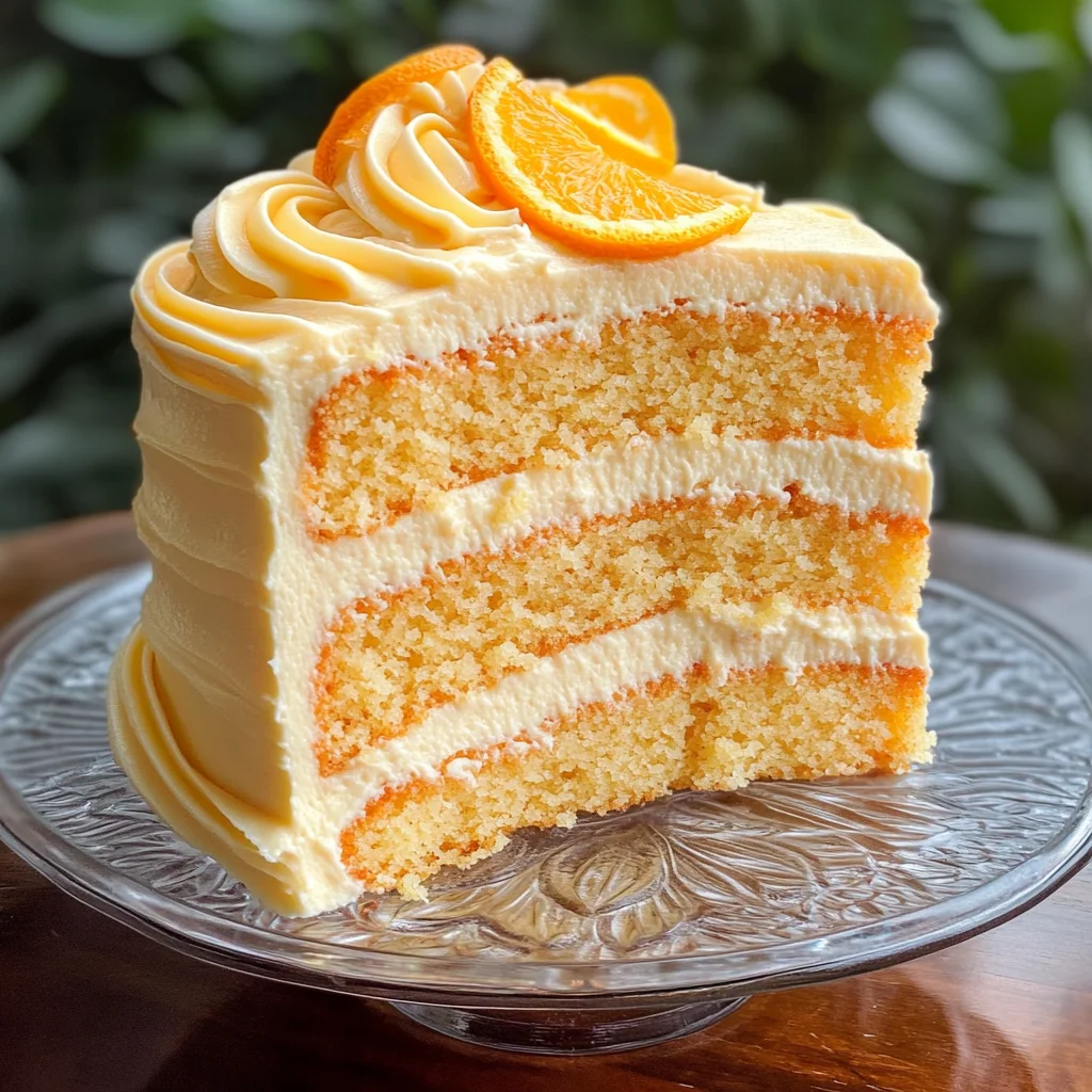 Orange Velvet Cake