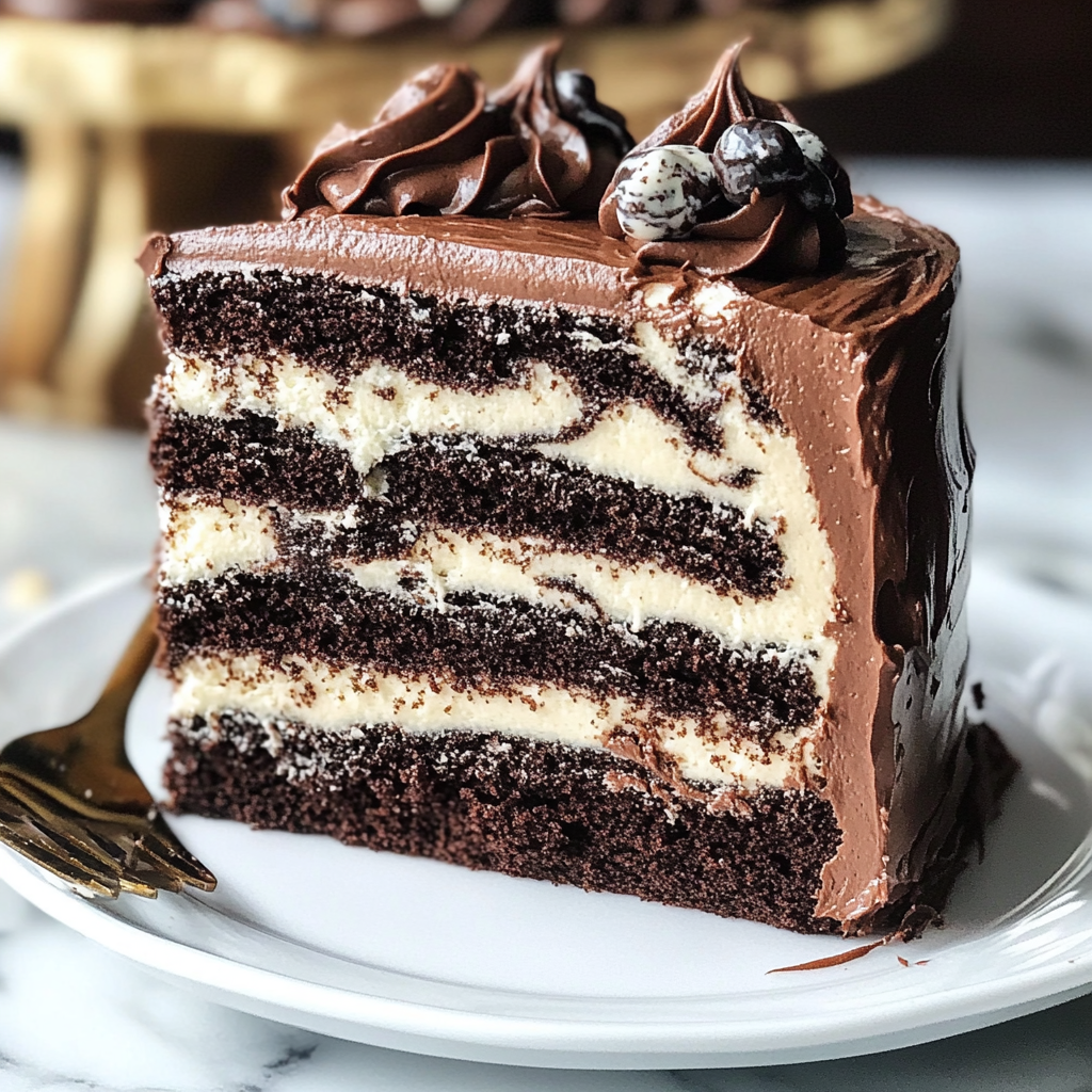 Perfect Marble Cake with Chocolate Buttercream: The Ultimate Swirled Dessert
