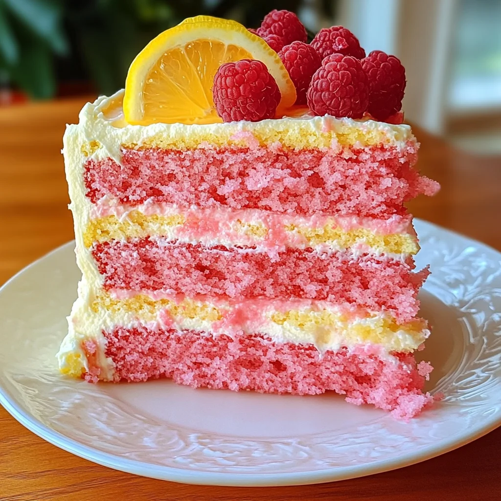 Pink Lemonade Cake