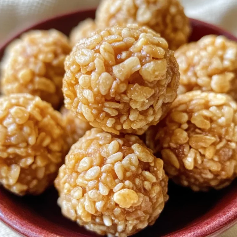 Rice Crispy Peanut Butter Balls