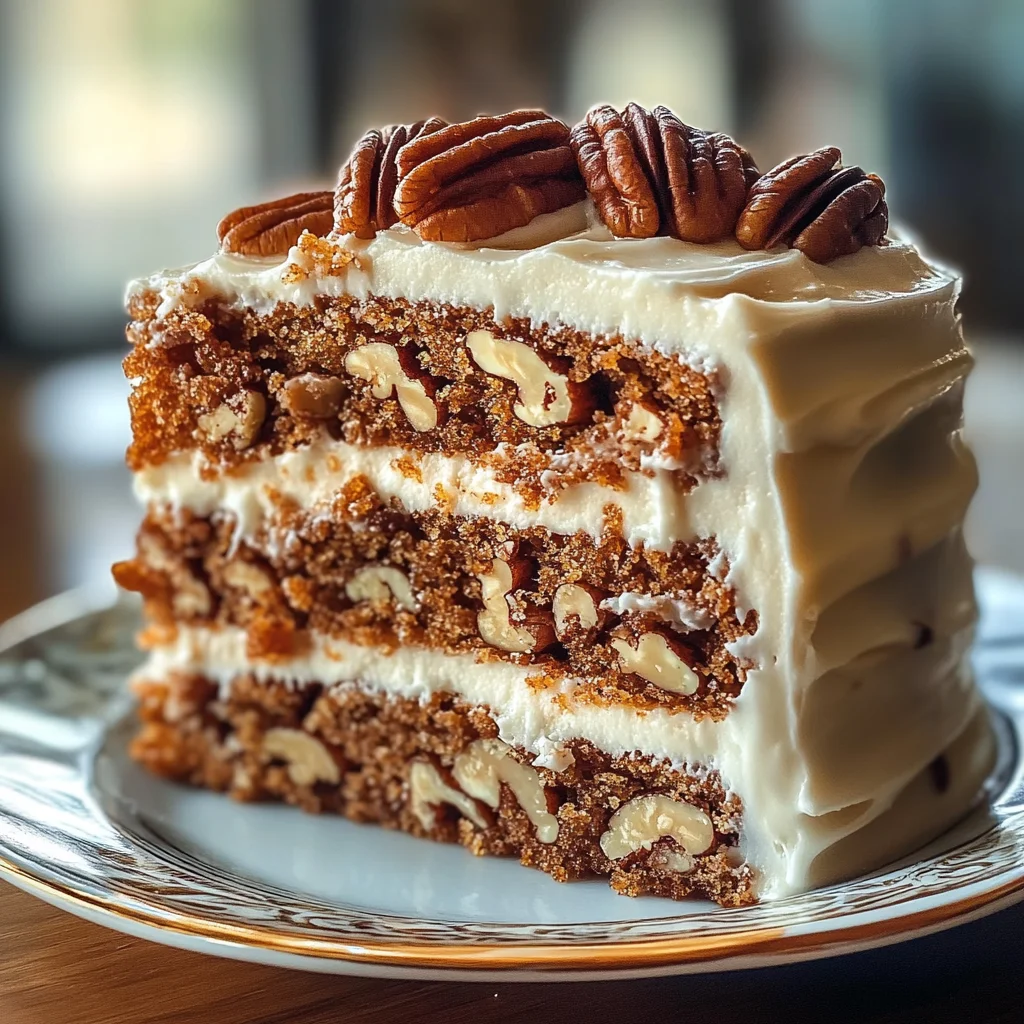 Southern Georgia Pecan Cake Recipe