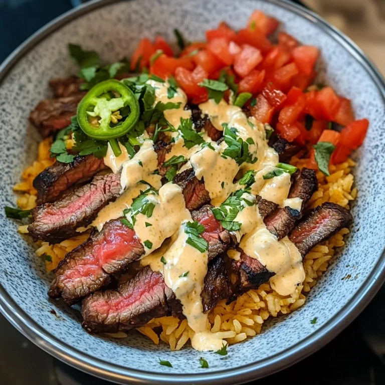 Steak Queso Rice : A Flavorful Recipe
