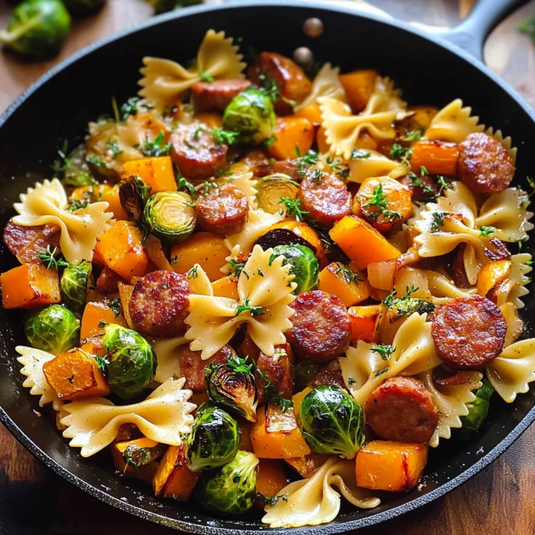 Autumn Sausage Pasta Squash: Amazing 25-Min Fall Favorite