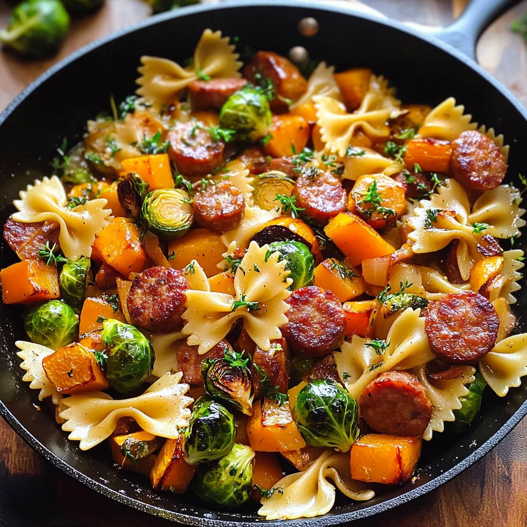 Autumn Sausage Pasta Squash: Amazing 25-Min Fall Favorite