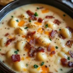 Bacon Cheddar Gnocchi Soup – A Rich and Creamy Comfort Meal
