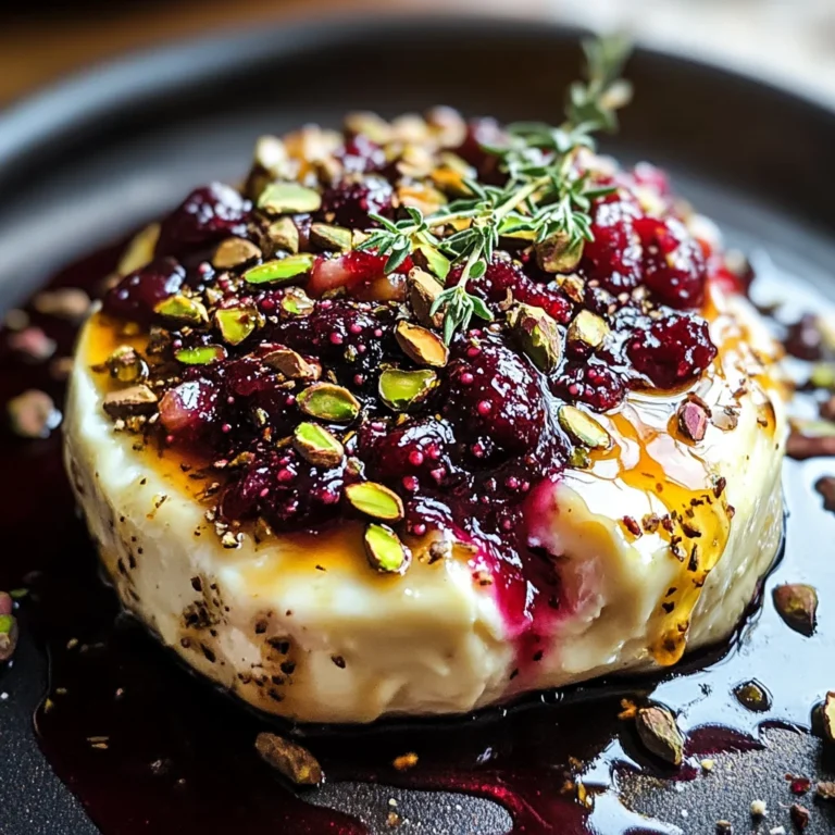 Best Baked Brie with Honey, Fig and Pistachio