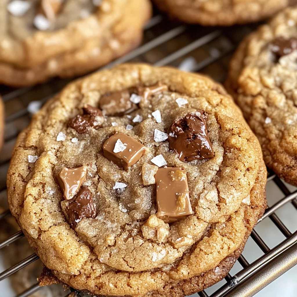 Brown Butter Coffee Toffee Cookies