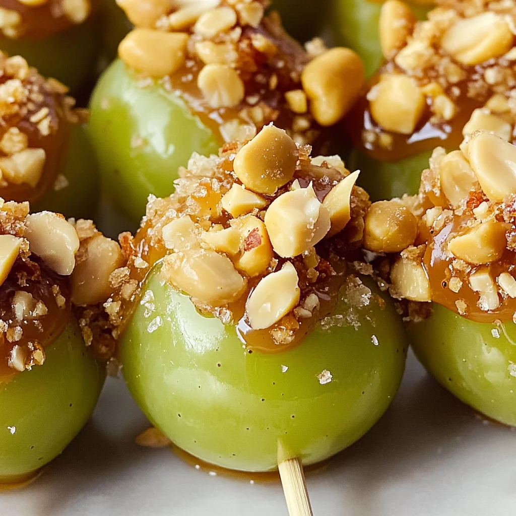 Caramel Apple Grapes
