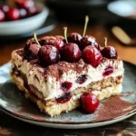 Cherry Amaretto Tiramisu