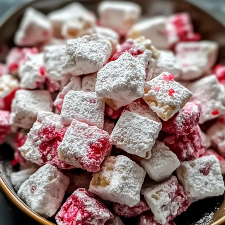 Cherry Cheesecake Puppy Chow