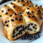 Chocolate Chip Vanilla Custard Brioches