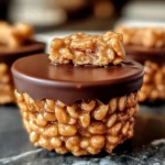 Chocolate Peanut Butter Rice Krispie Cups