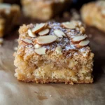 Easy Almond Croissant Blondies