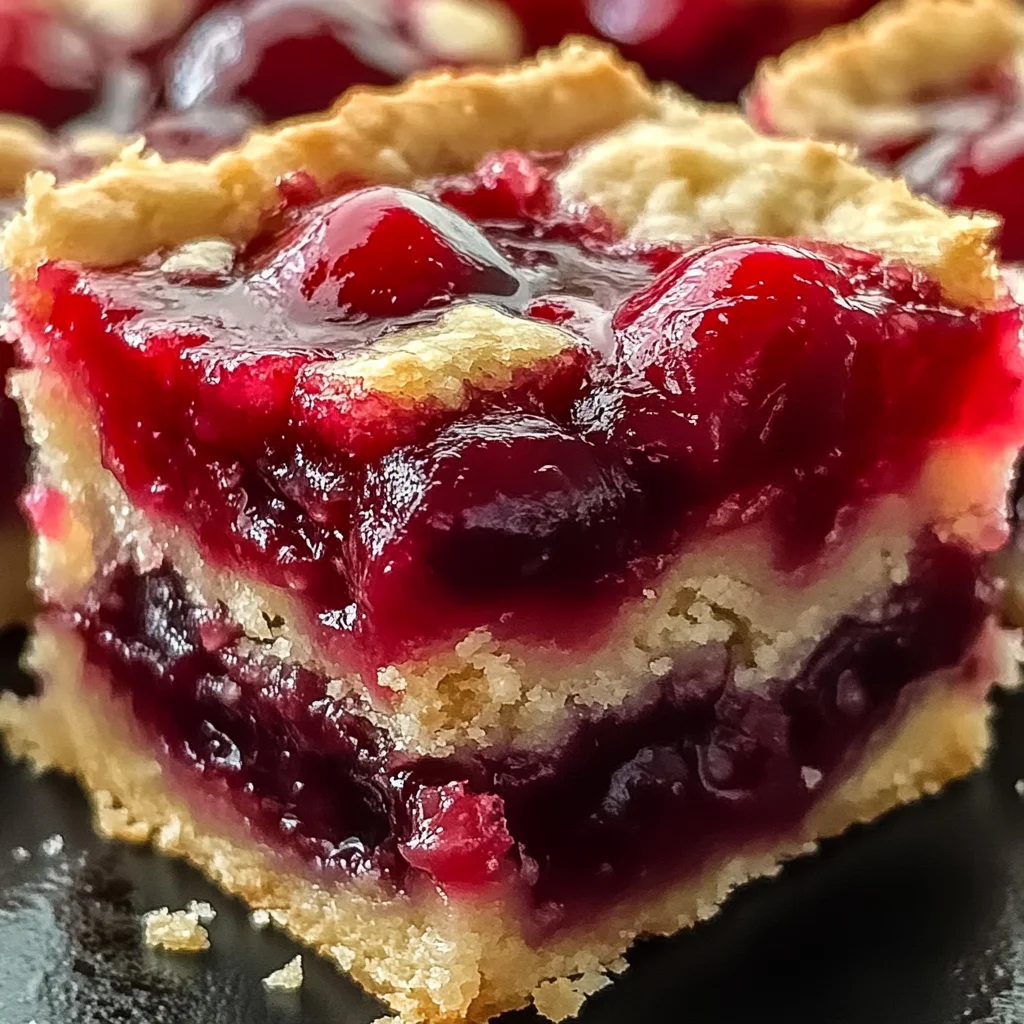 Easy Cherry Pie Bars: A Simple Cherry Dessert to Savor