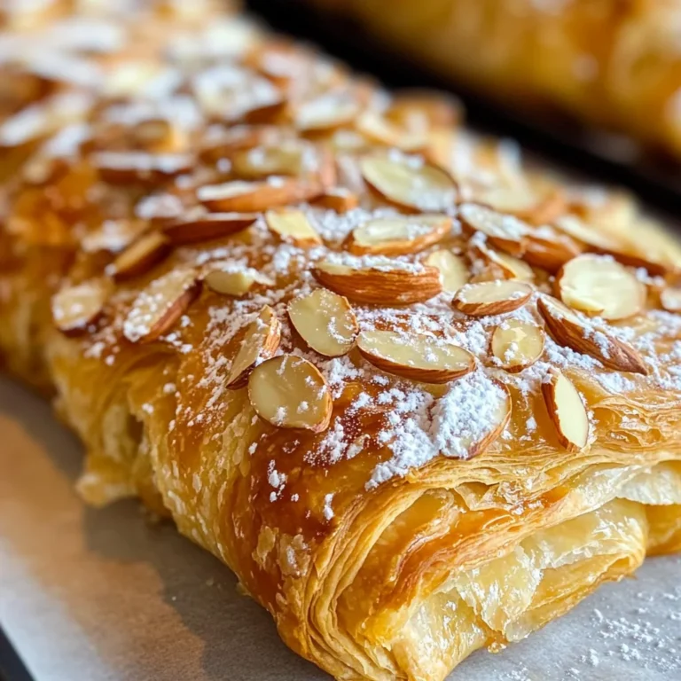 Flaky Sweet Almond Pastry