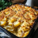 French Onion Potato Bake