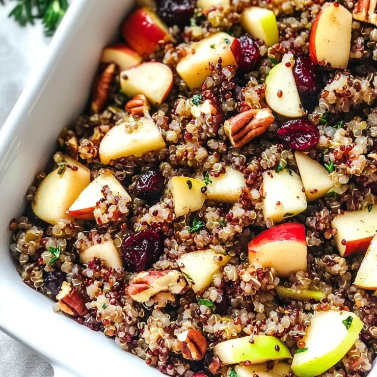 Herbed Wild Rice Quinoa Stuffing