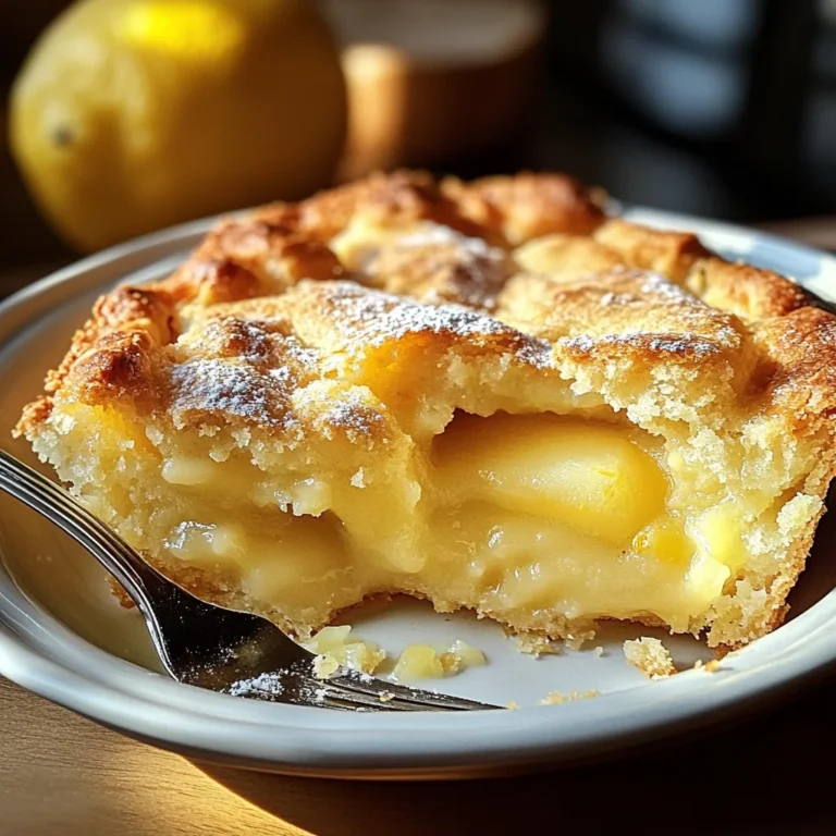 Magic Lemon Cobbler: A Sweet, Tangy Dessert Delight