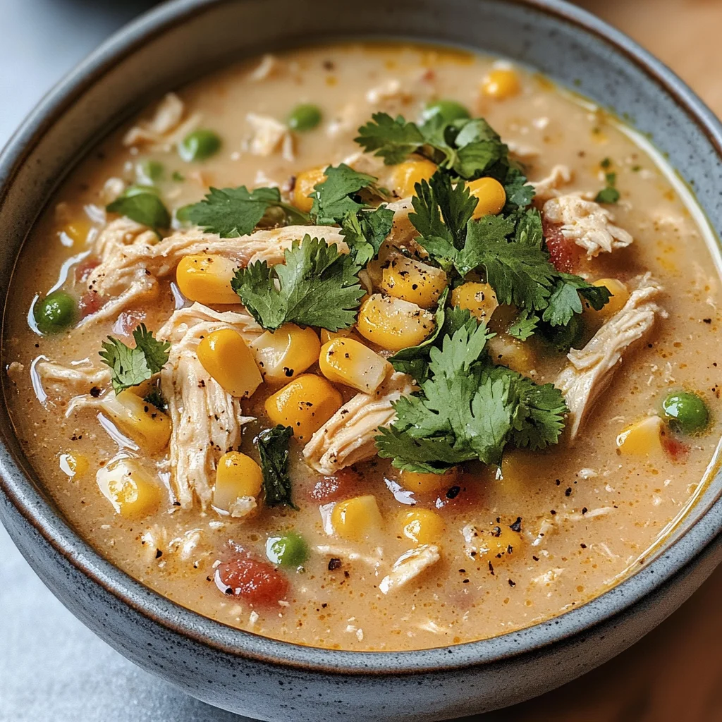 Mexican Street Corn White Chicken Chili Recipe