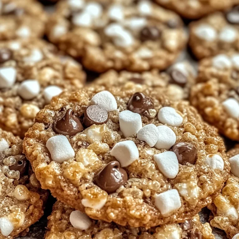 Rice Krispie Cookies with Chocolate Chips Recipe