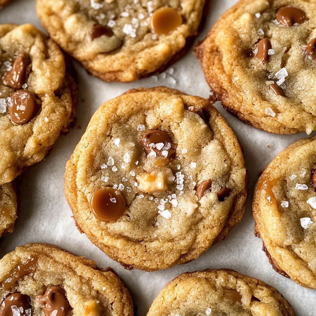 Salted Caramel Cookie Recipe