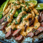 Steak Queso Rice