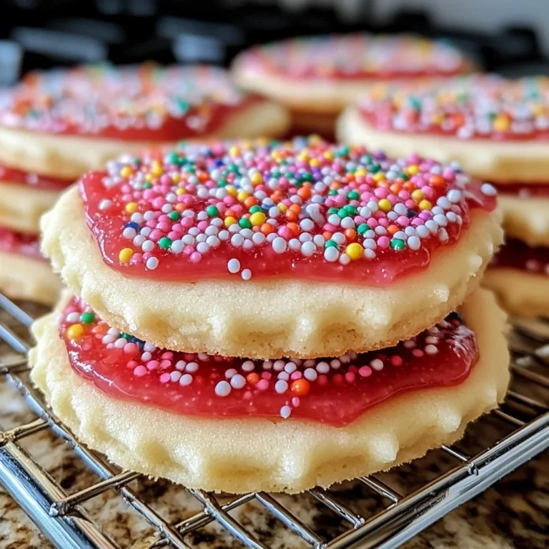 Strawberry Pop Tart Sugar Cookies