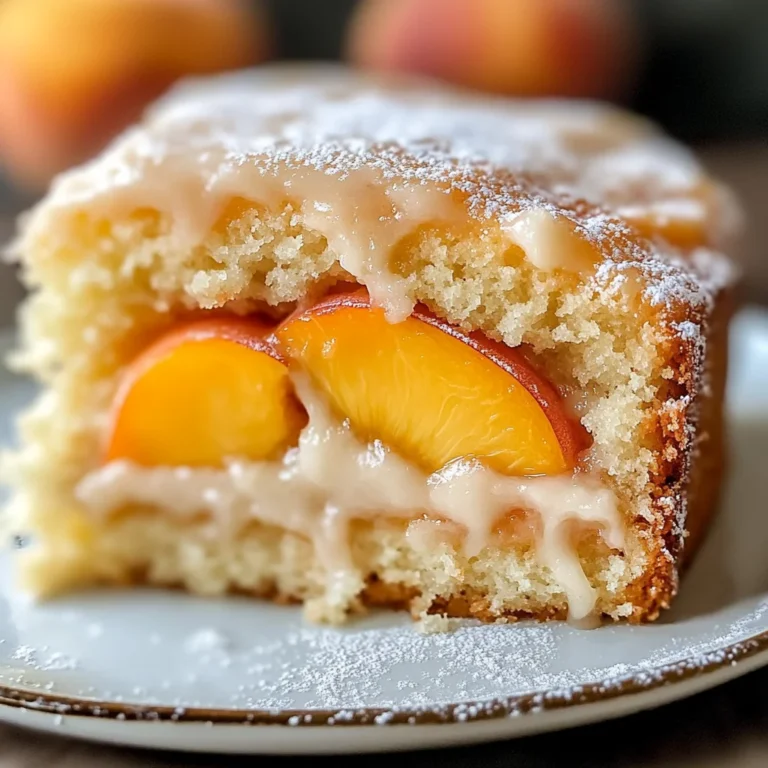 Summer Peach Cake
